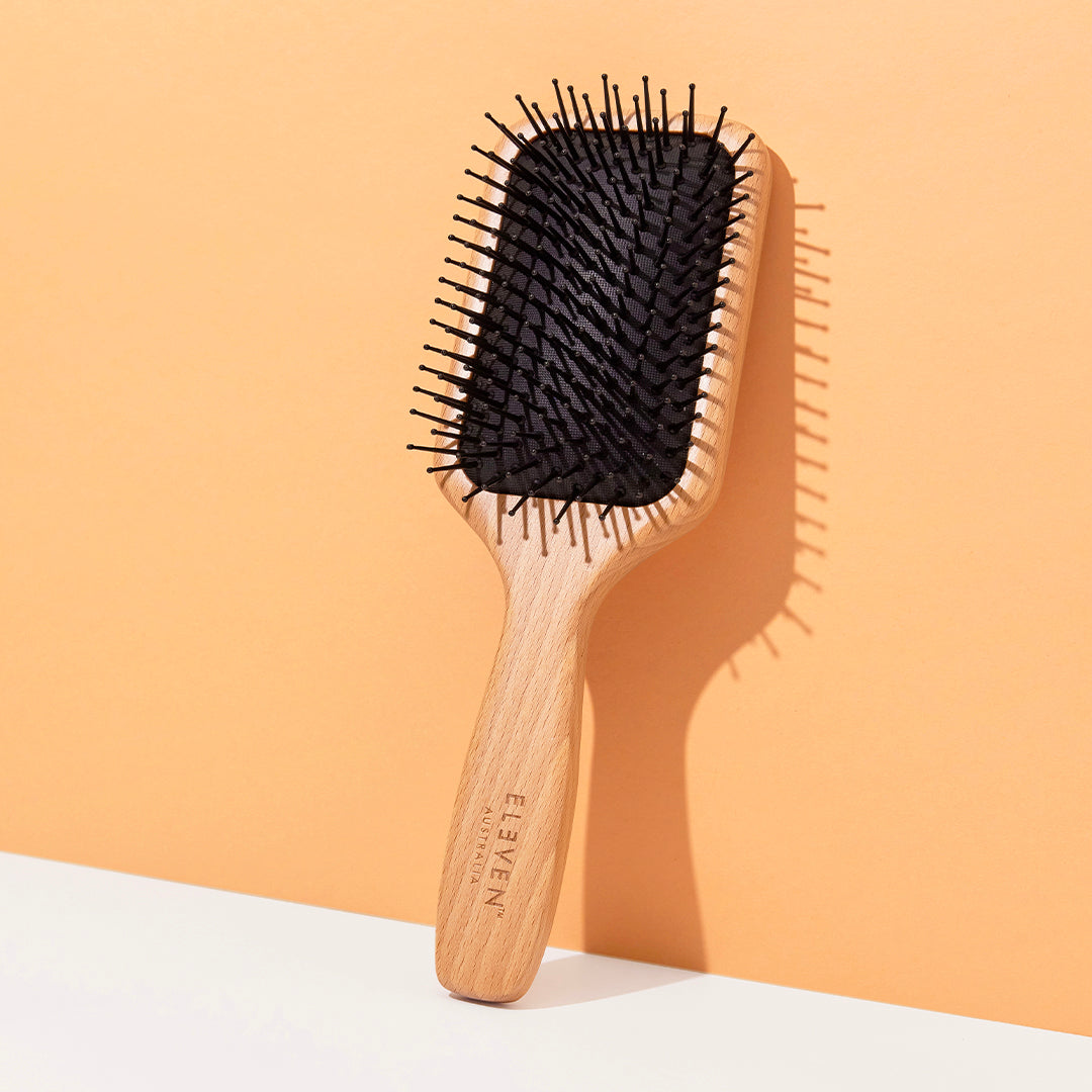 Maple Wood Paddle Brush