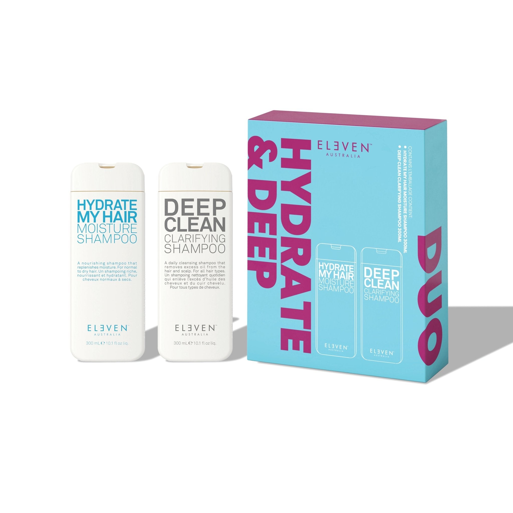 Hydrate & Deep Clean Duo | 2x Shampoo met 15% korting – Beauty Brands Store